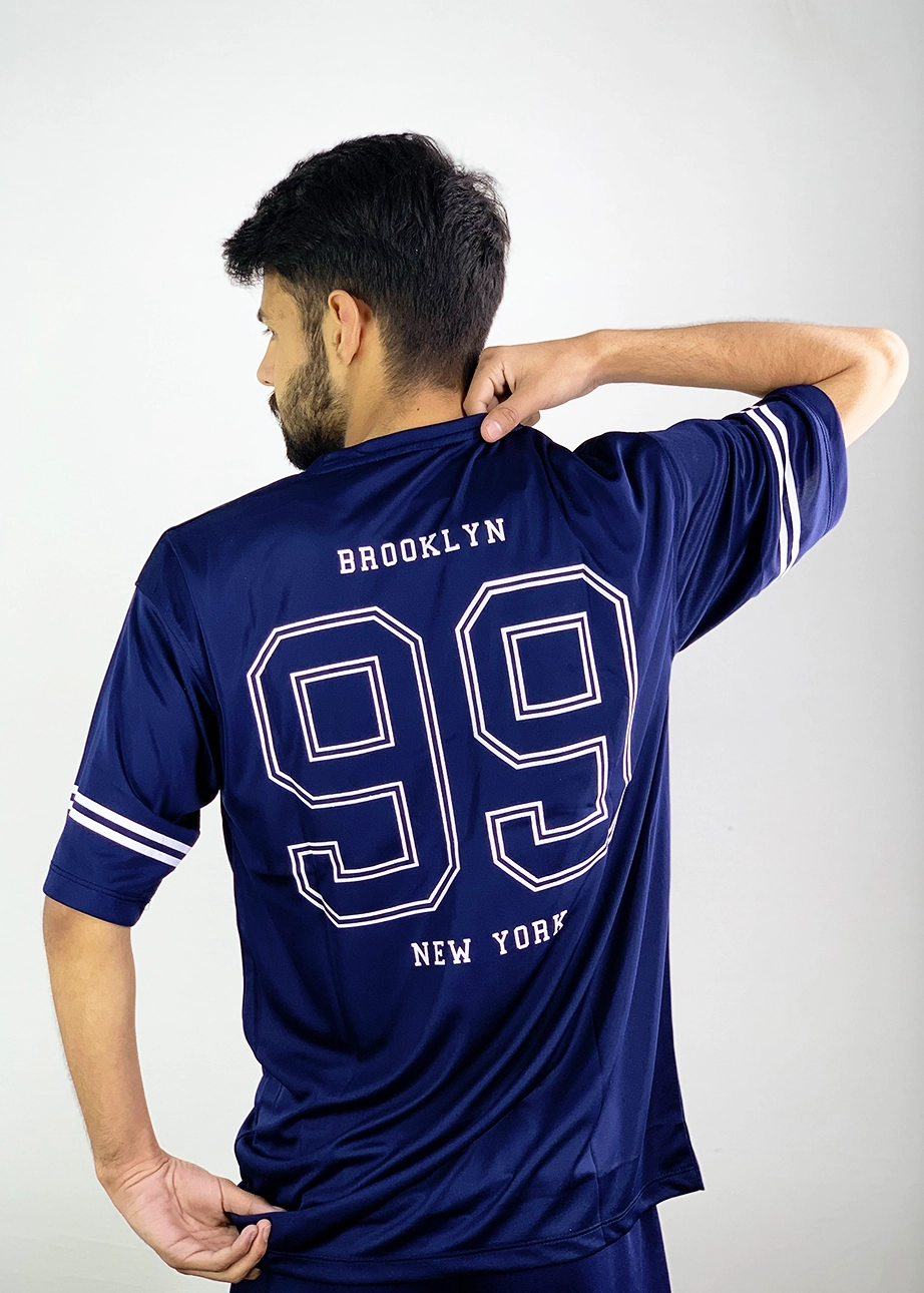 Modern Oversized Jersey Tee | Drop Shoulder Style