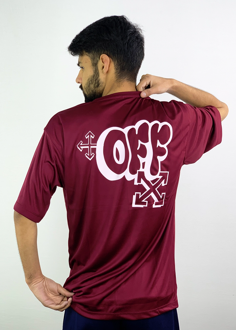 Bold Graphic Oversized Tee | Drop Shoulder