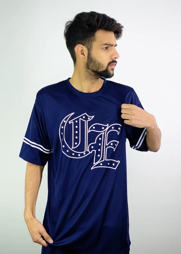 Modern Oversized Jersey Tee | Drop Shoulder Style