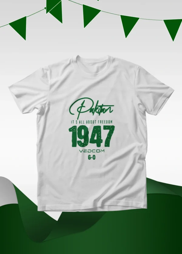 100 % Cotton T shirt - Azadi Sale